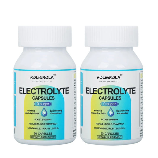 ROLI&ROLA Advanced Hydration with Real Salt Electrolyte Complex Capsules.50 Capsules